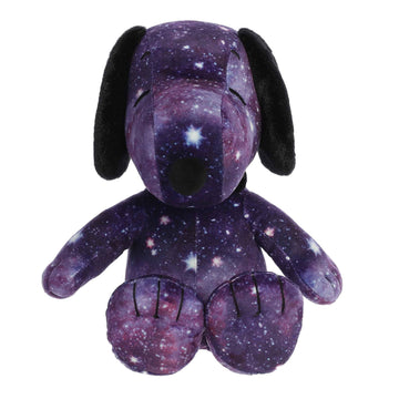 Aurora Timeless Peanuts Spaced Out Snoopy Stuffed Animal, 12" Purple, Polyester, Model 40487, Classic Characters