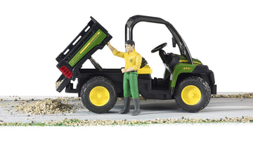 Bruder 09812 John Deere Gator XUV 855D with Driver