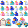Anggiko 60 Pack Cruise Rubber Duck Kits Includes 20 Pcs Rubber Cruise Ducks, 20 Pcs Tags And 20 Pcs Rubber Bands, Cruise Ships H
