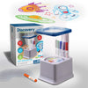 Discovery Kids Art Projector with 6 Dry Erase Markers, Reusable Drawing Discs, White/Blue, Magnify & Project Art on Walls & Ceilings