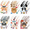 Dorgua Make-A-Face Sticker Set, Make A Dogs Stickers For Kids Dog Lover, Diy Craft Stickers Face Stickers Decor, Make Your Own D