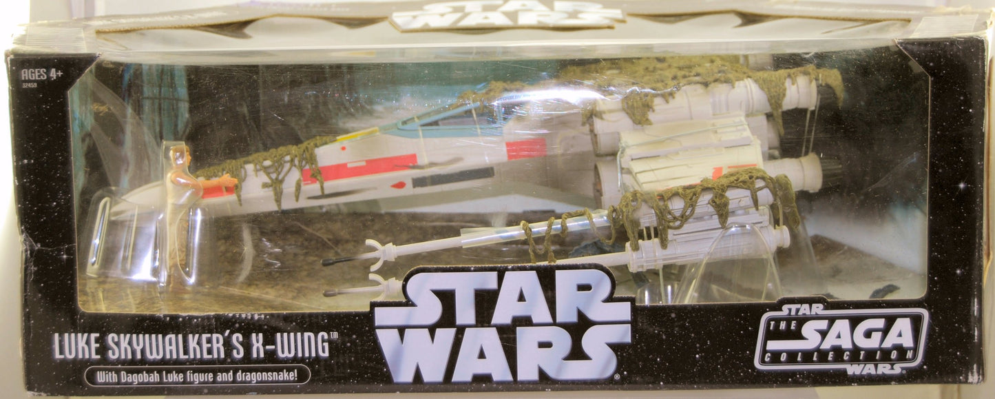 Star Wars X-Wing Fighter Vehicle With Luke Skywalker Figure