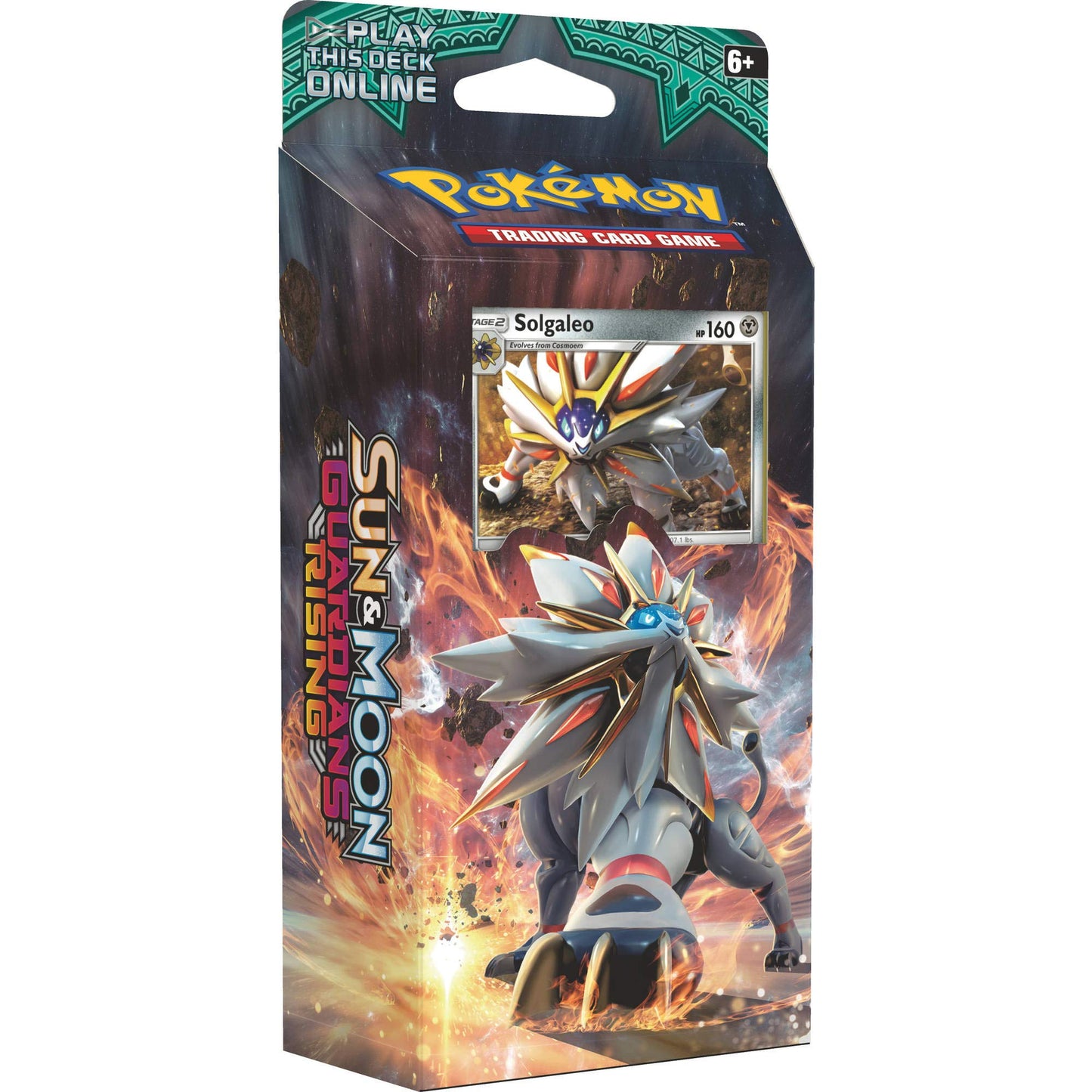 Pokemon Cards Sm2 Guardians Rising Theme Deck- Solgaleo, Box