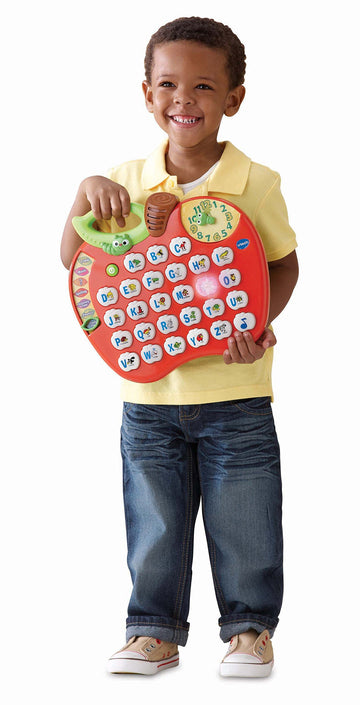 VTech Alphabet Apple Toy - Red Plastic Learning Model 80-139000