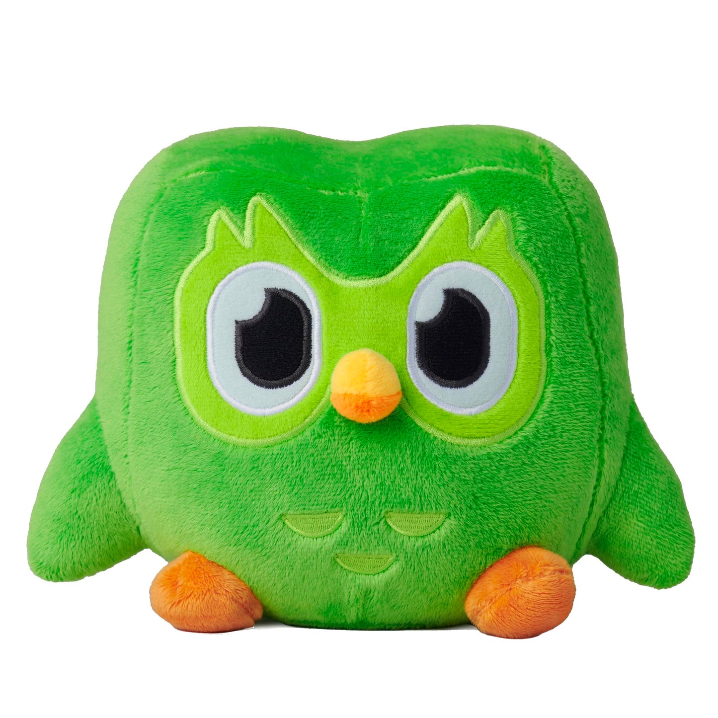 Duolingo Duo Plush - Officially Licensed - Reminder To Do Your Daily Lesson, Premium Plushie, Feather Green, 8.5''