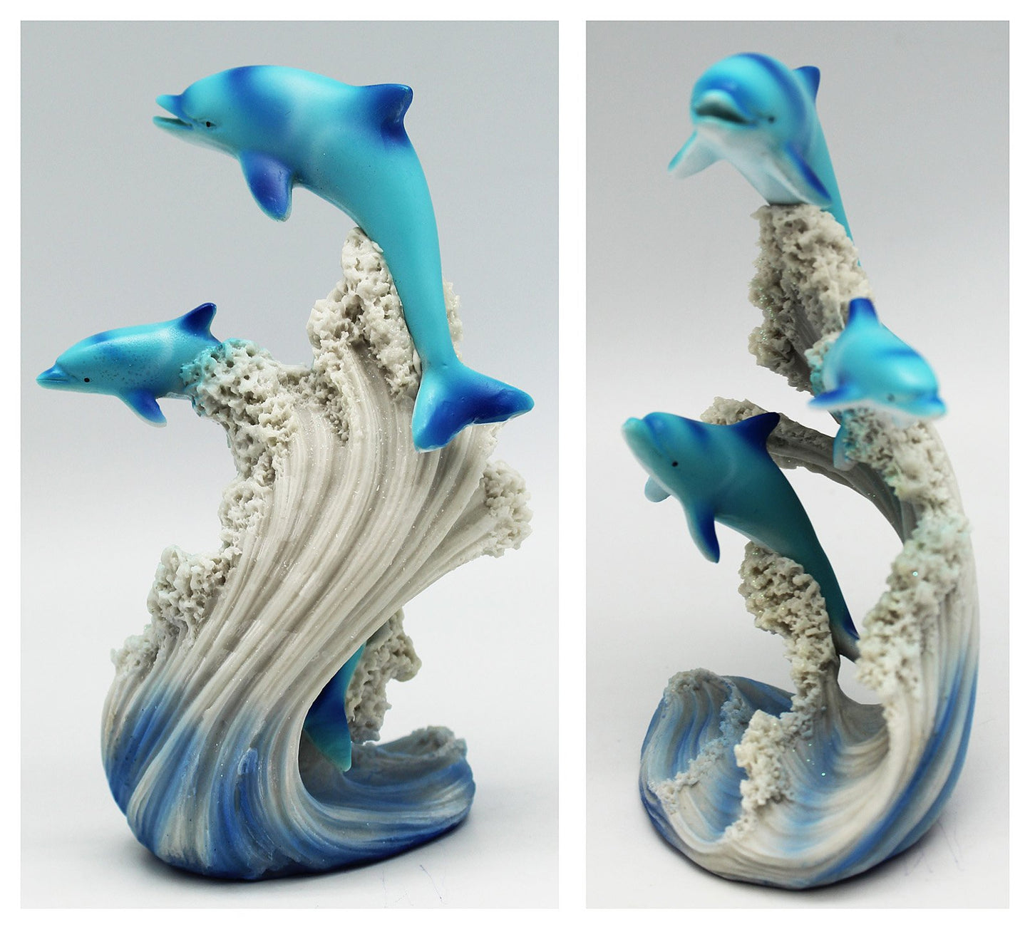 George S. Chen Imports SS-G-90085 Marine Life Three Dolphin Design Figurine Statue Decoration Collection