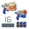 XShot Excel Royale Edition Reflex 6 & Kickback Combo Pack - Golden Foam Dart Blaster with 16 Darts - Fun Shooting Toy for Kids & Teens