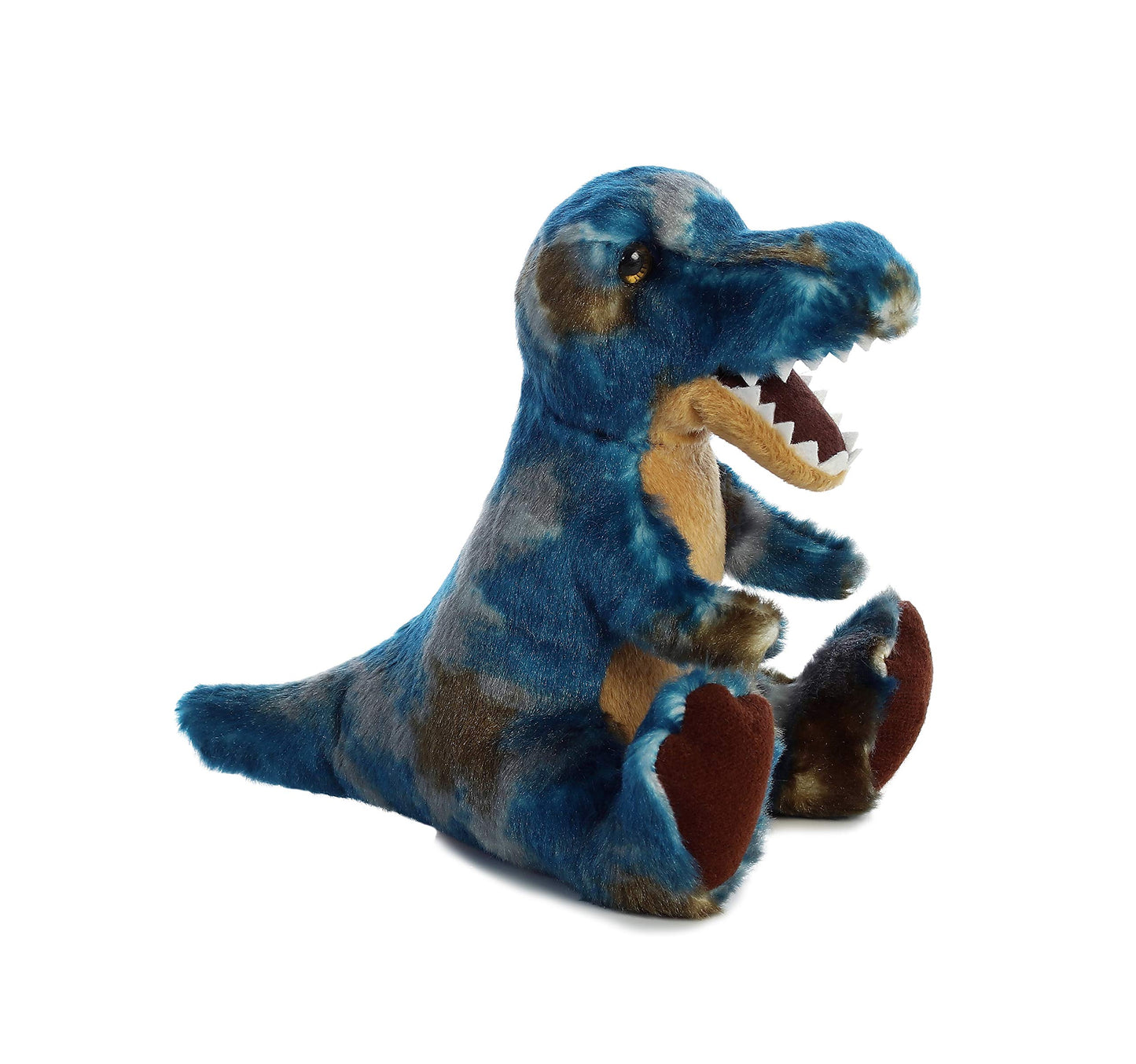Aurora® Ferocious Dinos & Dragons T-Rex Stuffed Animal - Prehistoric Fun - Cuddly Companions - Blue 8.5 Inches
