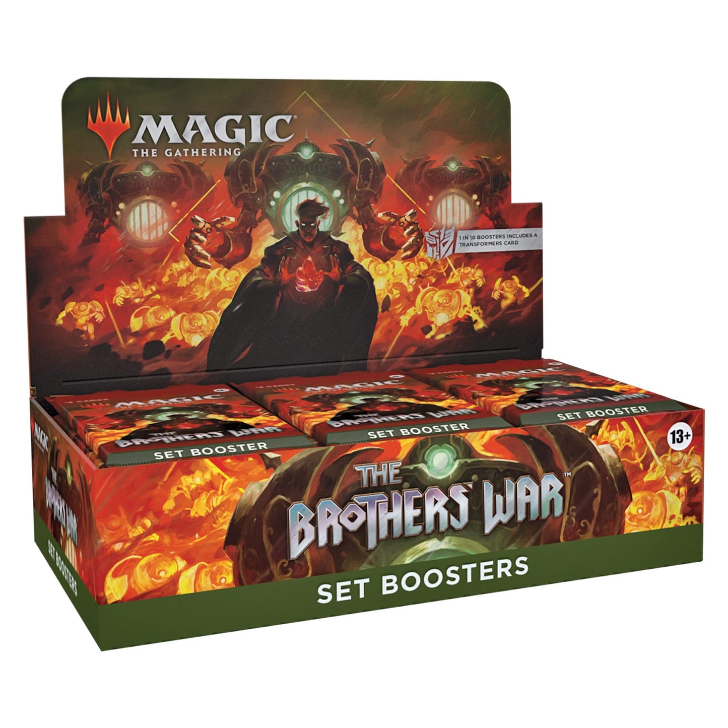 Magic The Gathering The Brothers’ War Set Booster Box | 30 Packs (360 Magic Cards)