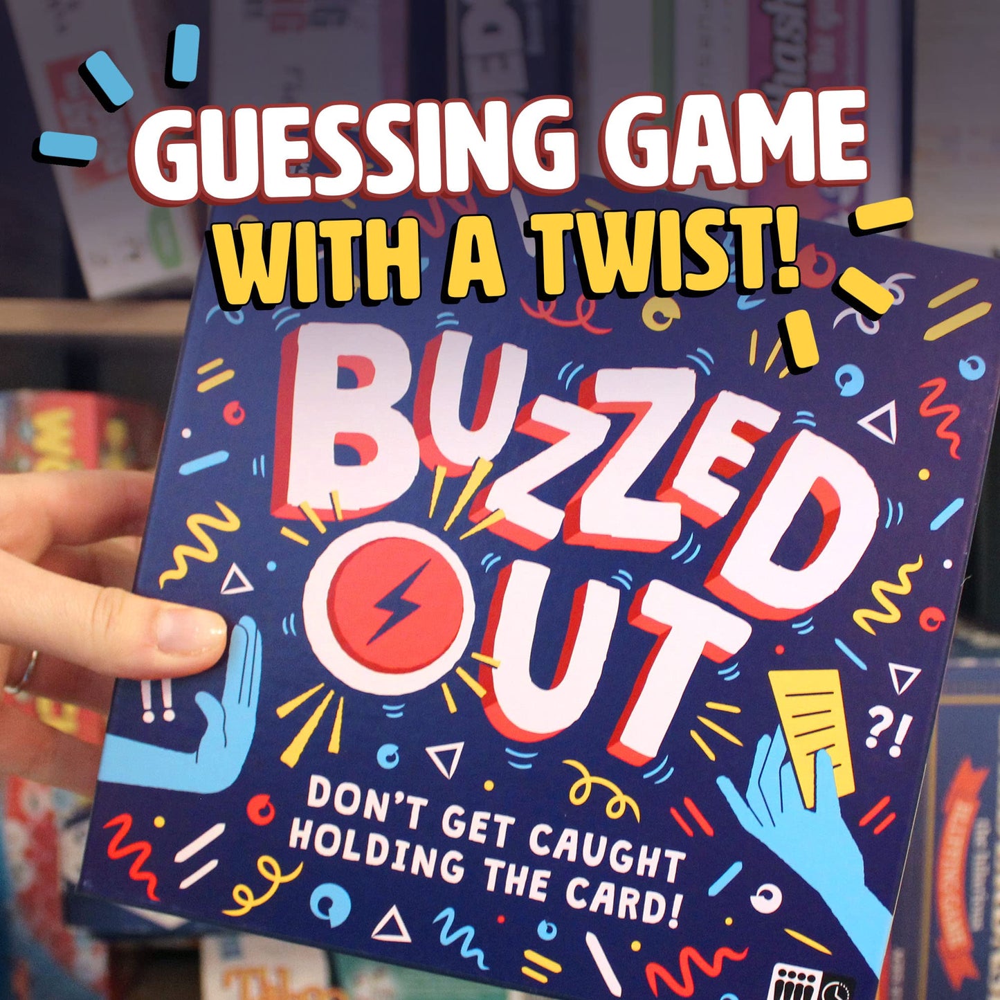 Ginger Fox - Buzzed Out Card Game. Quick-Fire Guessing Card Games For Gatherings, Game Nights And More. Family Games And Party G