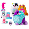 Basic Fun Misfittens Cats Plush - Series 3 Wild Cats, Polyester, 1 Count, Various Colors, Surprise Collectible Toy for Ages 3+