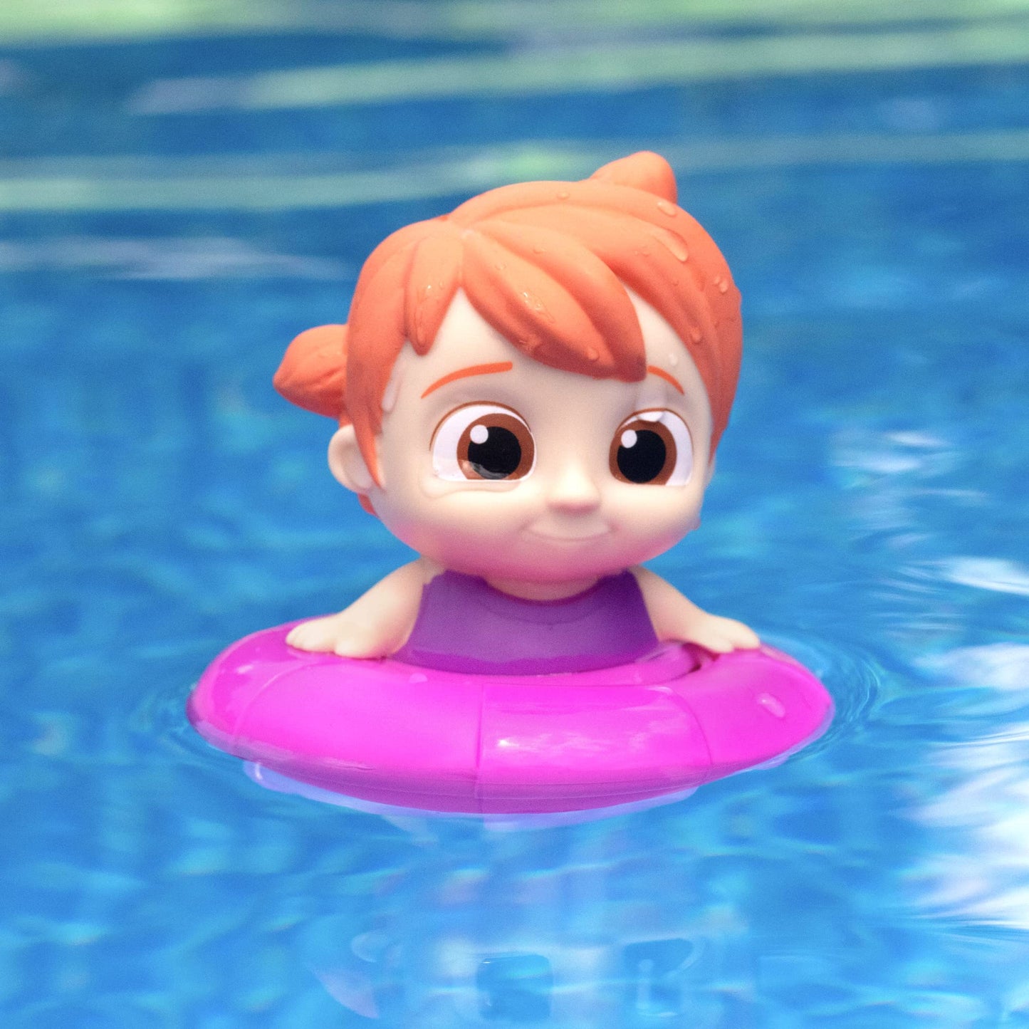 Cocomelon Floating Pool & Bath Toys 3-Pack - Includes Jj, Cody, Yoyo - Officially Licensed - Water Figure Playset For Summer Swimming & Tub - Easter Gift For Toddlers, Preschoolers & Kids 18Mo+