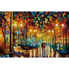 Ingooood Wooden Puzzle 1000 Pieces - Rainy Night Walk, Durable Wood Material, Fun Family Activity, Model SG_B01MDQBGM2