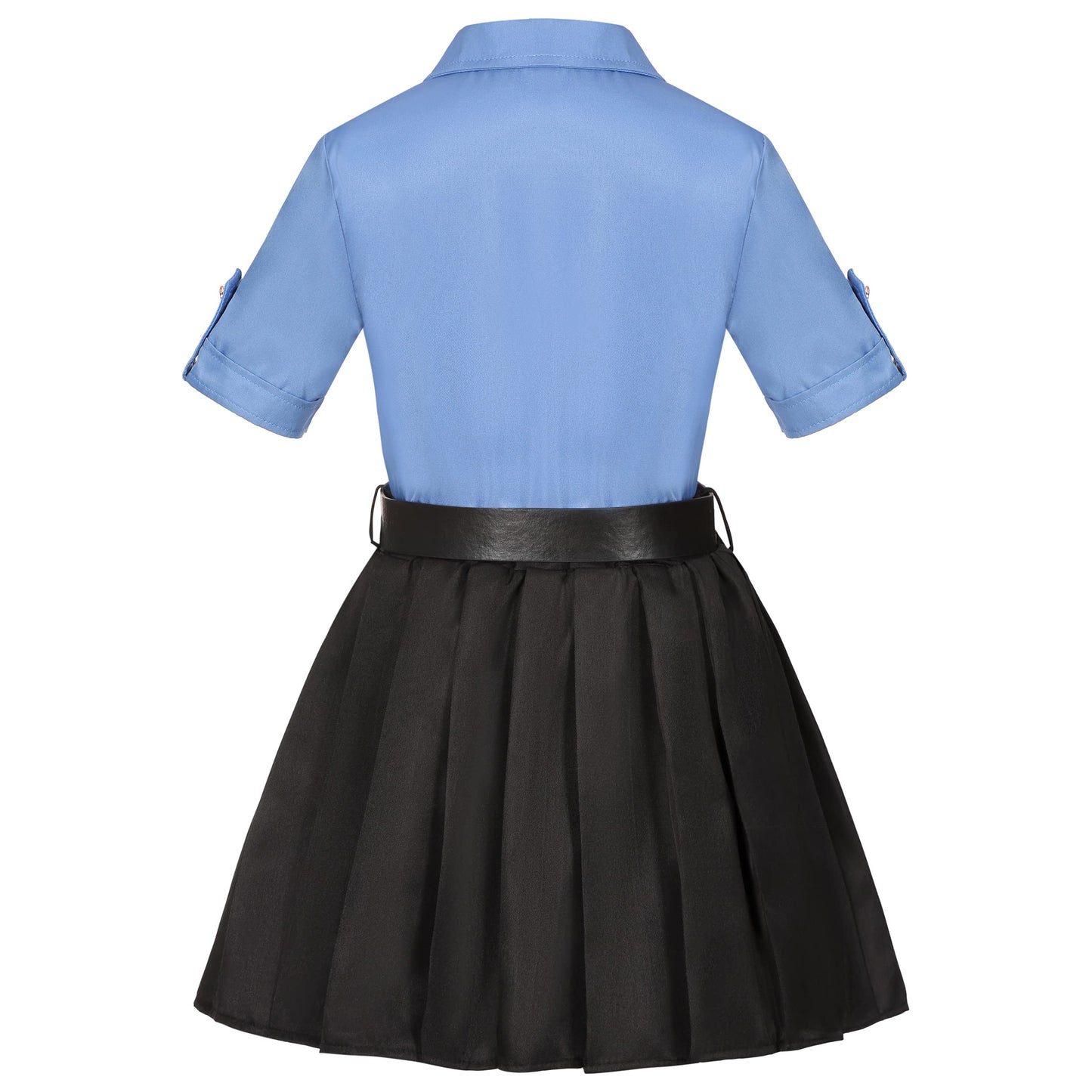 Kakalver Police Officer Costume For Kids Police Dress Up For Halloween Party Girls Police Gift Role Play