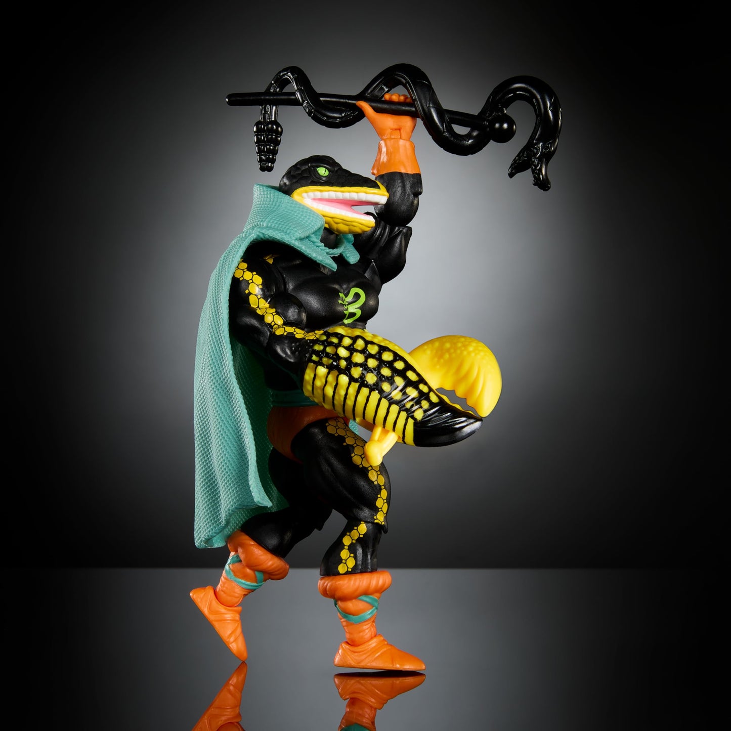 Masters Of The Universe Motu Origins Cartoon Collection Lord Gr'Asp, Snake Man Action Figure With Claw, Shield And Staff, Toy Gift For Boys And Girls +6 Years, Hyd30
