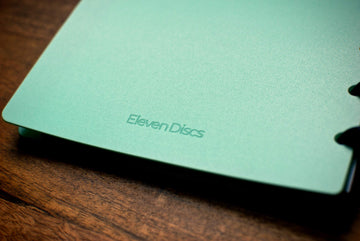 Eleven Discs Discbound Notebook, Letter Size, 1mm Poly Cover, Heavyweight Paper, 40 Margin Ruled Sheets (Mint)