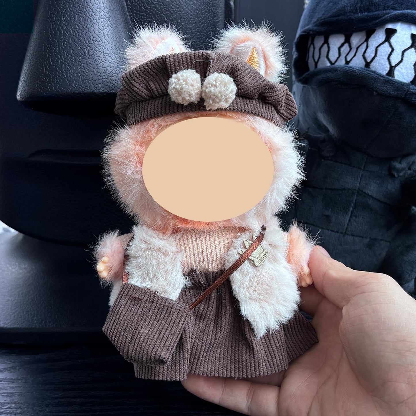 Doll Clothes - Compatible with LBB 5.91-6.7inch(15-17cm) Dolls as Accessories Only enhanced Dolls Outfit with Accessories Hand Crocheted Hat Sweaters Bag 9