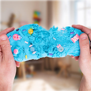 Crazy Aaron'S Slime Charmers® - Lollipop Shop - Fluffy Blue Cloud Slime, Sensory Toys For Kids - Creative And Endless Fun, Stress Relief Therapy, Gifts For Girls And Boys - Made In Usa