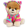 GUND Boo Plush Pomeranian Dog with Rainbow Hoodie, 9” Stuffed Animal for Ages 1 and Up, Adorable Gift, Soft Toy