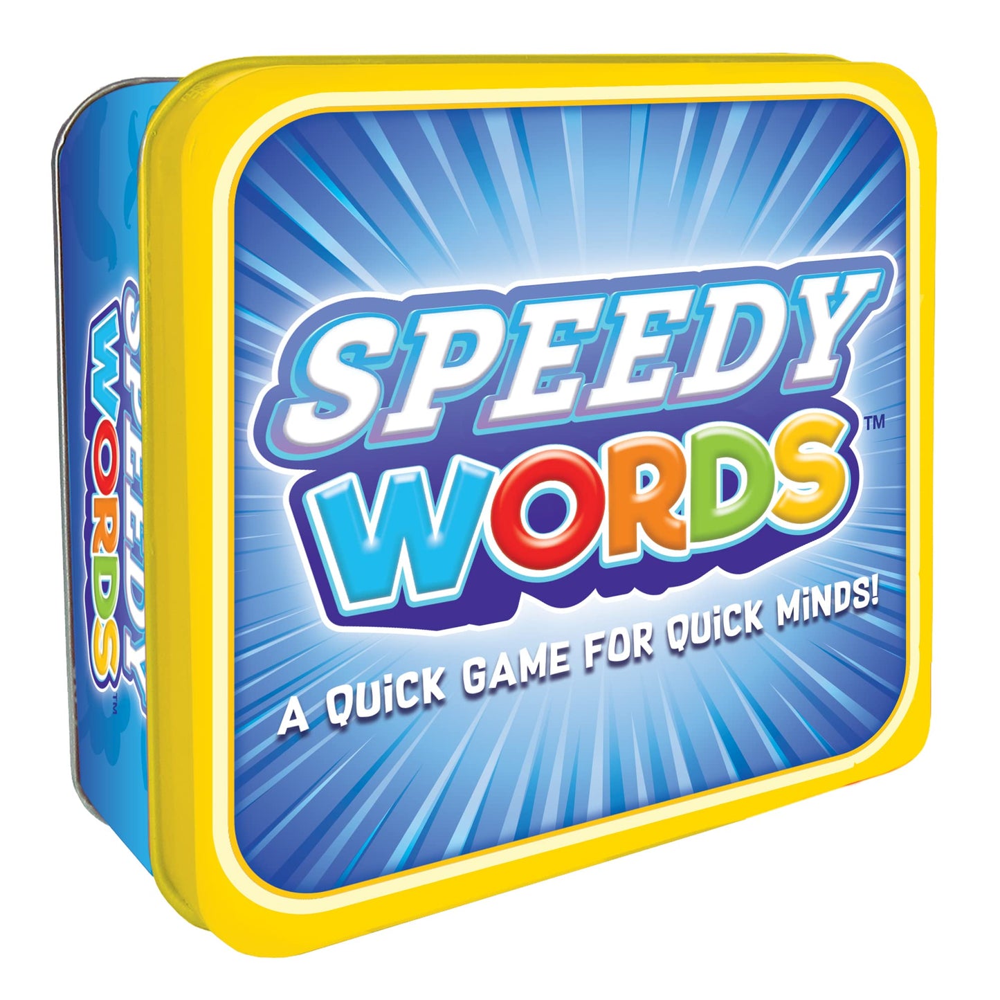 Foxmind Speedy Words Quick Word Game, On The Go Educational Kids And Adult Card Games, 15 Minute Fun Card Games For 2 Players Or