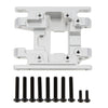 MEUS RACING TRX4M Skid Plate Transmission Plate for TRX4M Defender, Bronco etc.,Silver