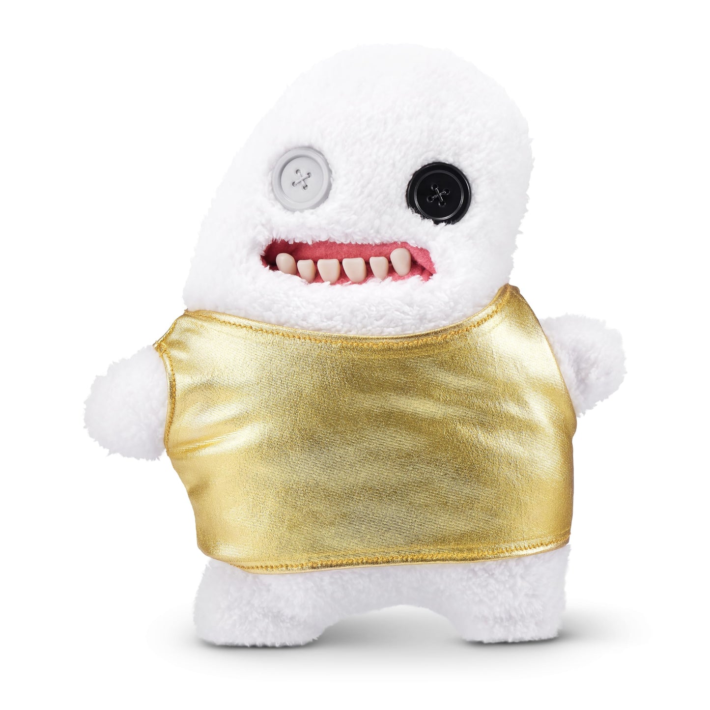 Fuggler Gold Fuggs By Zuru Funny Ugly Monster, Plush, Collectible, Toy (Splodge - Tank Top)
