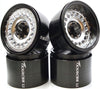 Txxrcss Adjustable 2 Offsets RC 2.2 Beadlock Wheels Rims Hub 1/10 Crawle Wheel Car Aluminum for Upgrades Remote Control SCX10 Ca