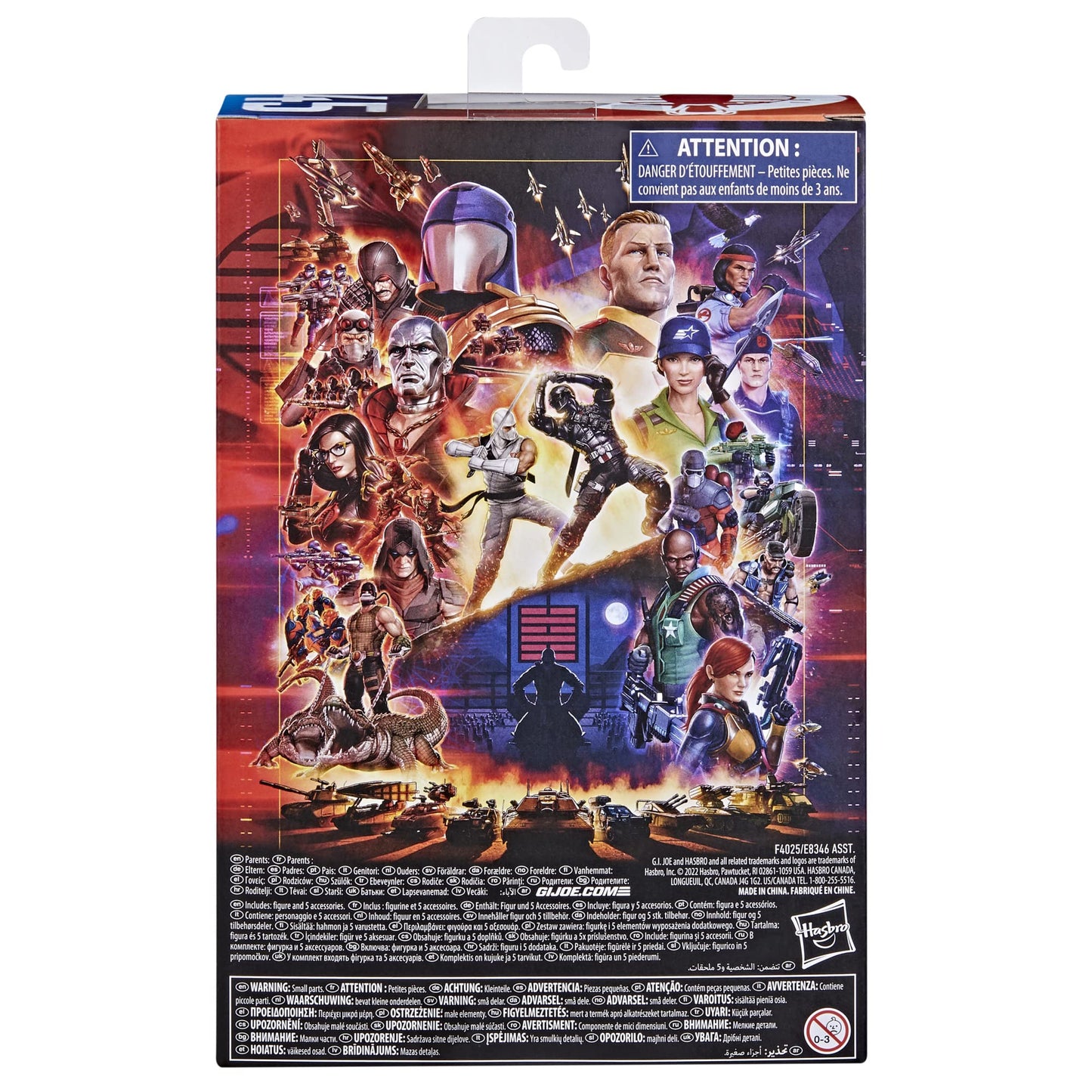 G.I. Joe Classified Series Xamot Paoli Action Figure 45 Collectible Premium Toy, Multiple Accessories 6-Inch-Scale With Custom P