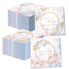 40Pcs Gender Reveal Napkins Baby Shower Party Supplies He Or She Gender Reveal Napkins Table Decoration For Baby Birthday Gender