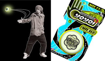 JA-RU Glow in The Dark Yoyo (8 Units) Responsive Yo Yo for Kids Fidget Toy Pack. Beginners & Professional Yoyo. 90s Toys Nostalg