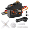 Miuzei 21G Micro Servo Motor Metal Geared Mini Digital Servo Kit With 25T Horn For 1/14 1/16 1/18 Rc Car Robot Helicopte (1)