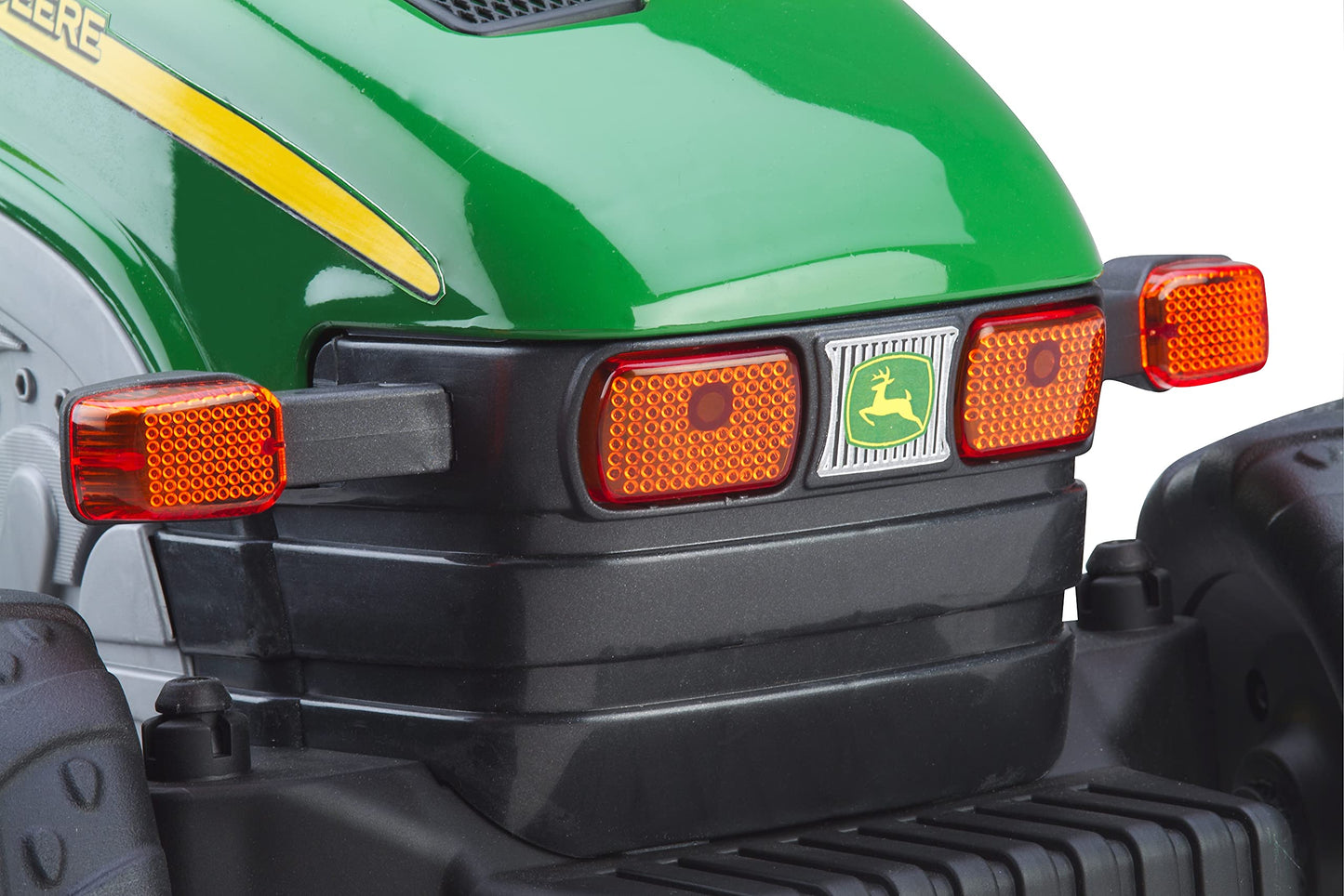 Peg Perego John Deere Farm Tractor And Trailer Pedal Tractor, Green