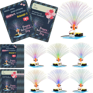 7 Pack Stem Kit Valentines Day Crafts Gifts For Kids School Classroom Bulk, Science Activities Class Valentine Gift From Teacher