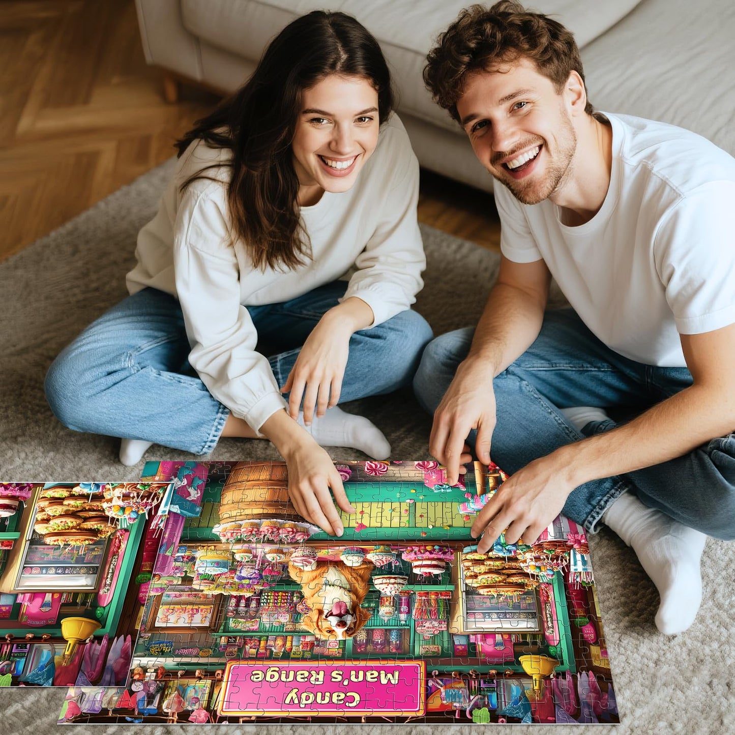 300 Piece Puzzles for mature-themeds Jigsaw Puzzles 300 Pieces for mature-themeds Children Seniors Dog Puzzles Animals Pet Lover mature-themed Jigsaw Puzzle Games Family Activity Great Gift Home Decor 20.5x15 in