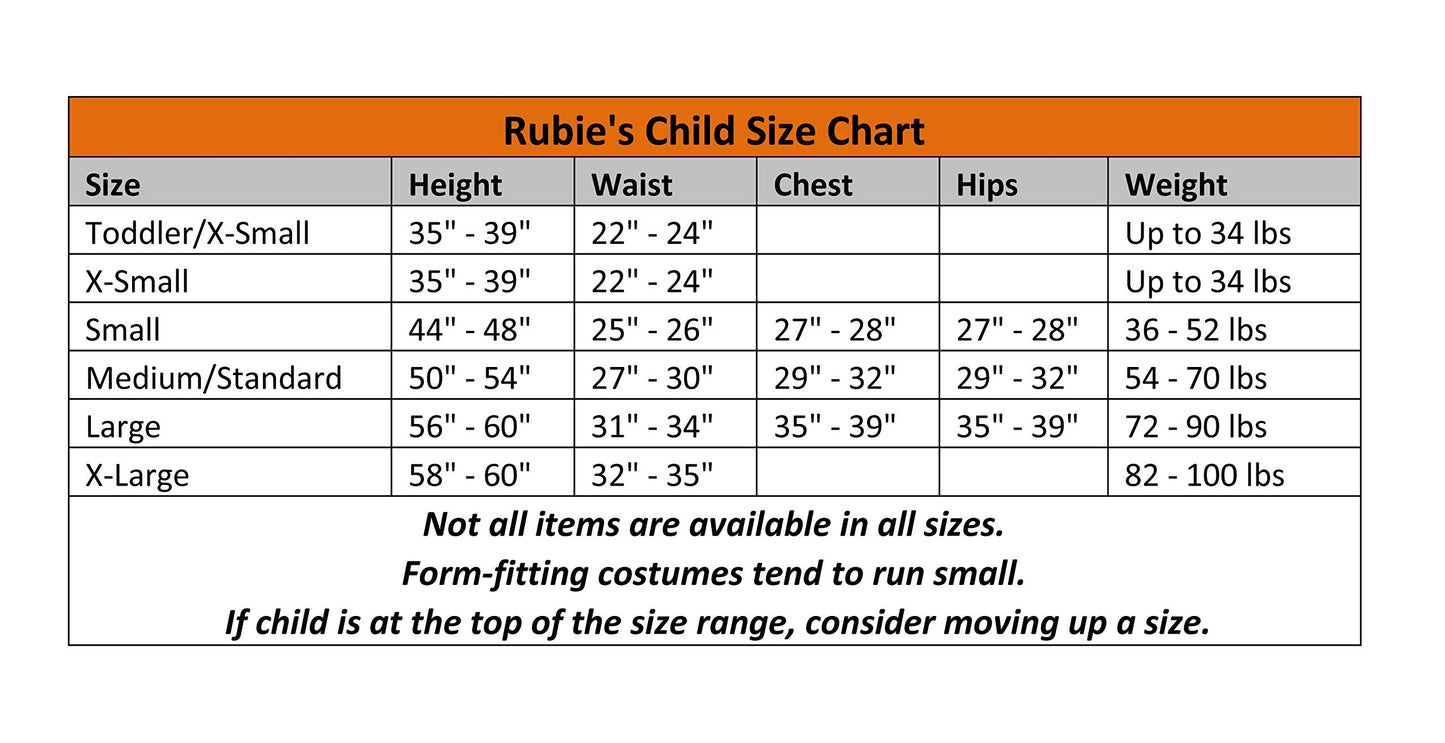 Rubies 284284 Star Trek Boys Spock Costume Medium