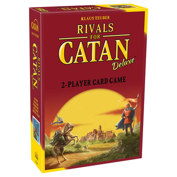 Rivals For Catan Card Game Deluxe Edition | Civilization Building Strategy Game | Family Game For Adults And Kids | Ages 10+ | 2