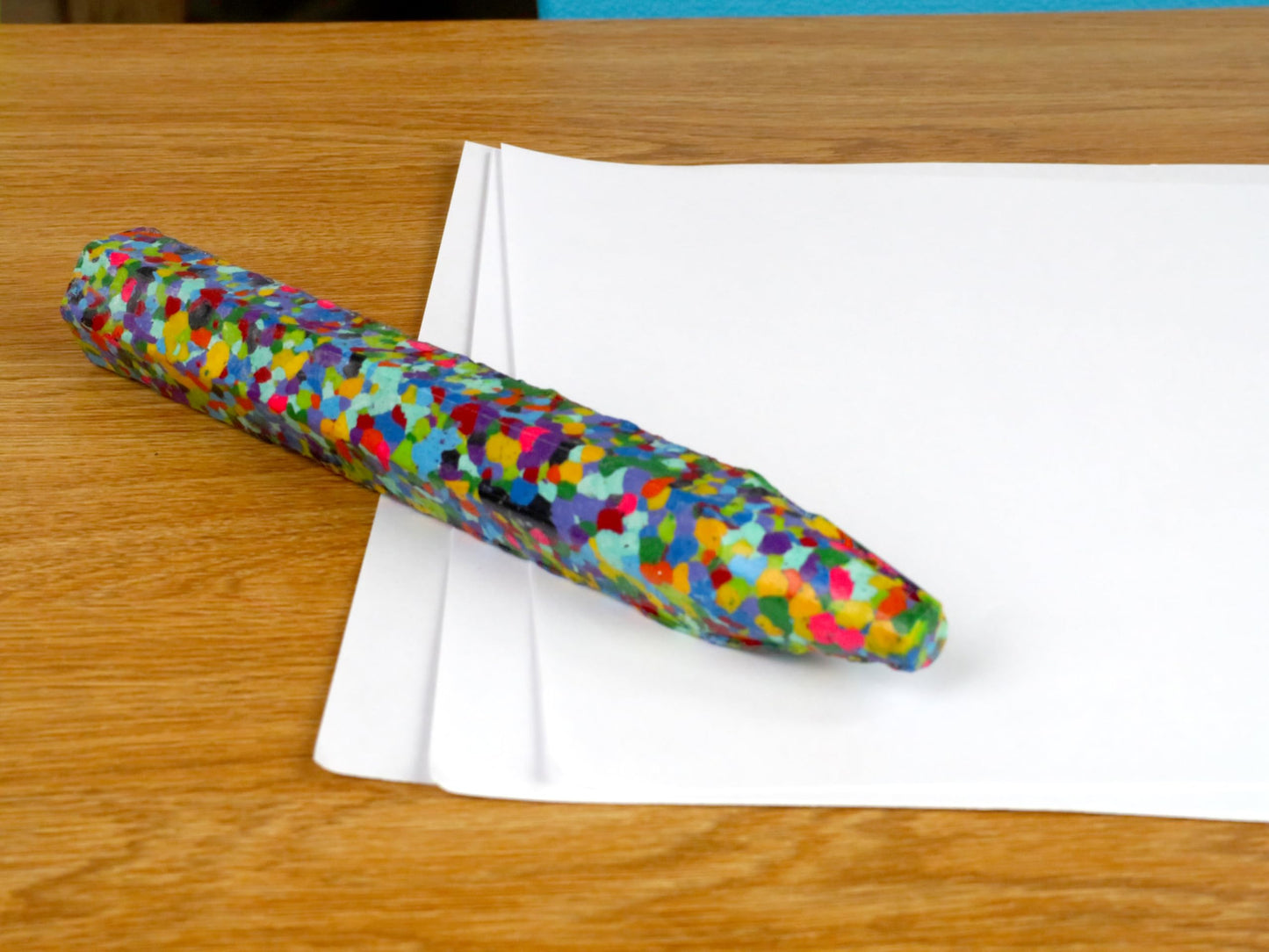 Kid Made Modern Giant Crayon for Toddlers & Kids Ages 3+ - Coloring Non Toxic Big Jumbo Crayon with 64 Colors - Thick & Easy Gri