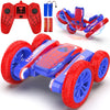 Spider Remote Control Car for Kids - 2.4Ghz Fast RC Stunt Cars, 360 Rotating 4WD RC Crawler with Lights, Rechargeable Car Toy fo