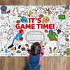 Naozinebi Football Coloring Poster For Kids Giant Coloring Poster Large Rugby Super Football Coloring Tablecloth Jumbo Coloring