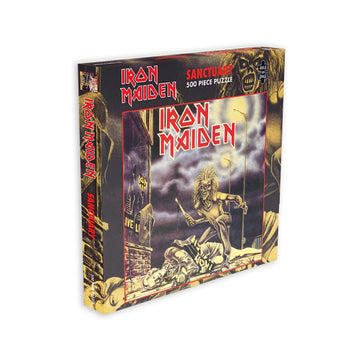 RockSaws Iron Maiden 500 Piece Jigsaw Puzzle - 16x16 Paperboard, Colorful Design, Model RSAW028PZ