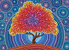 Ravensburger 500 Piece Jigsaw Puzzle - Tree of Life, Multicolor, Cardboard, Model 80686, Handcrafted in Germany