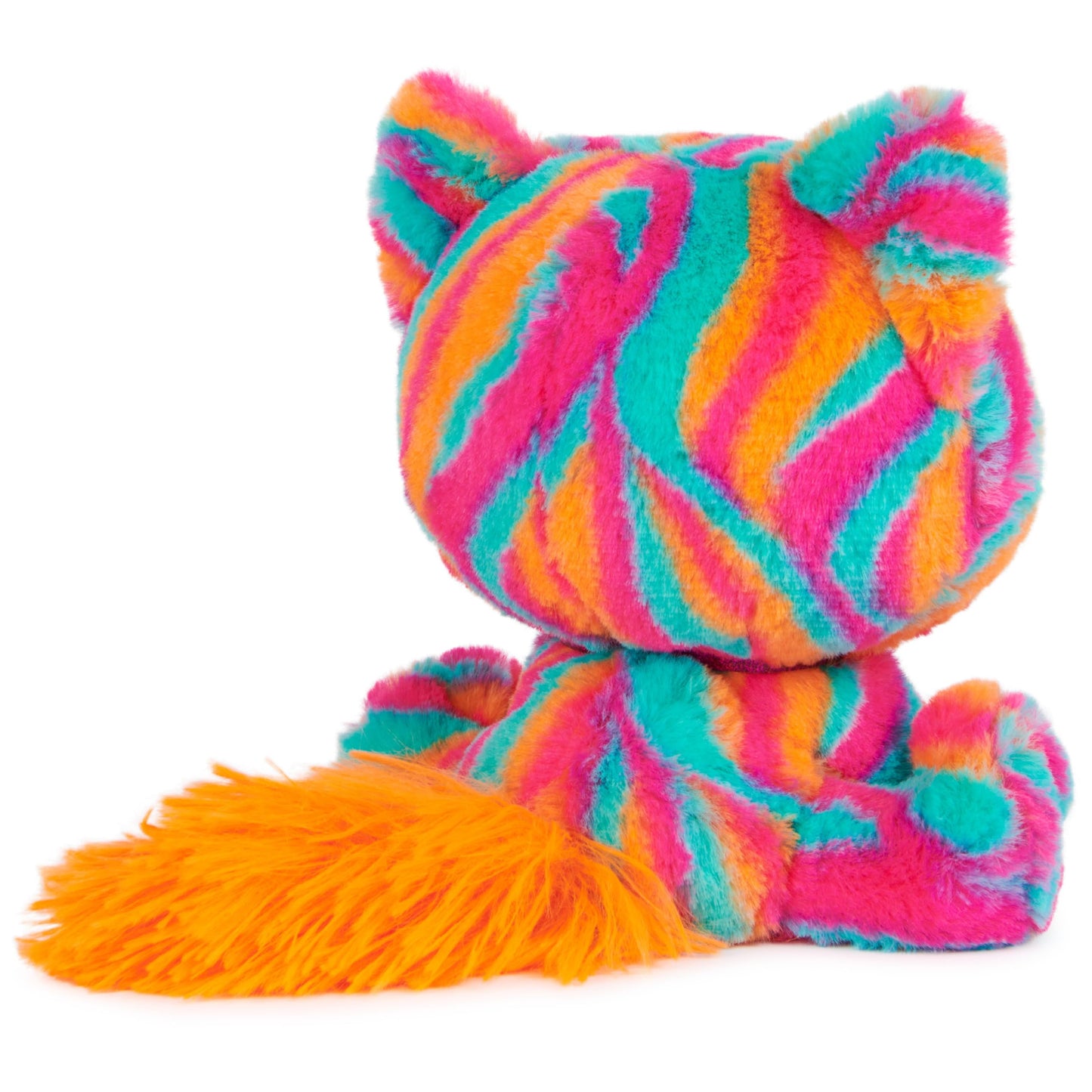 GUND P.Lushes Emelia Vento Cat Stuffed Animal, 6” Premium Plush Toy, Pink and Blue, Multicolor Fashion Pet