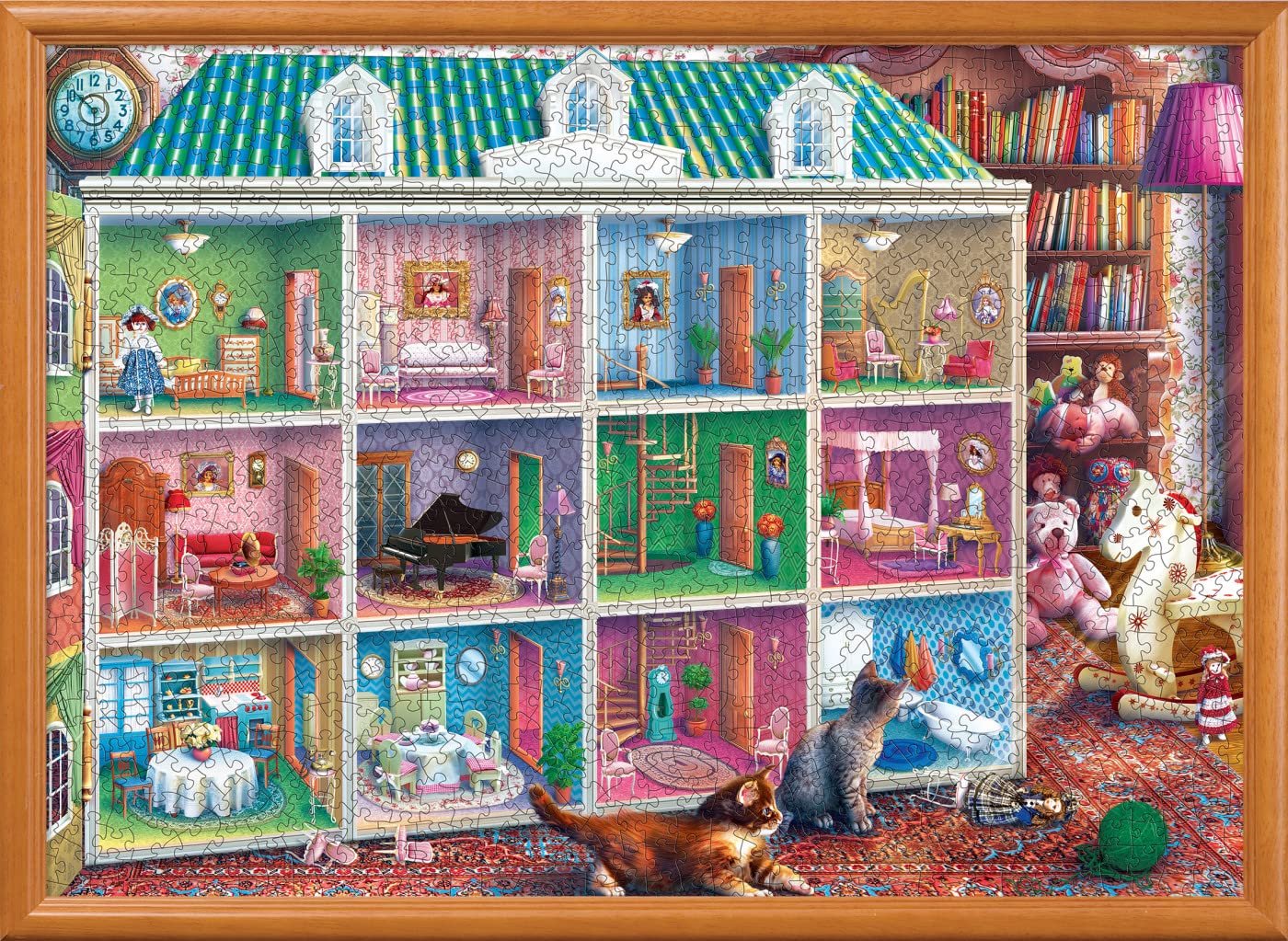 Masterpieces 1000 Piece Jigsaw Puzzle For Adults, Family, Or Youth - Sophia'S Dollhouse - 19.25'X26.75'