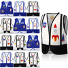 Panitay 24 Pcs Astronaut Costume for Kids Astronaut Vest Space Pilot Dress up Accessories for Nasa Outer Space Theme Party Favor