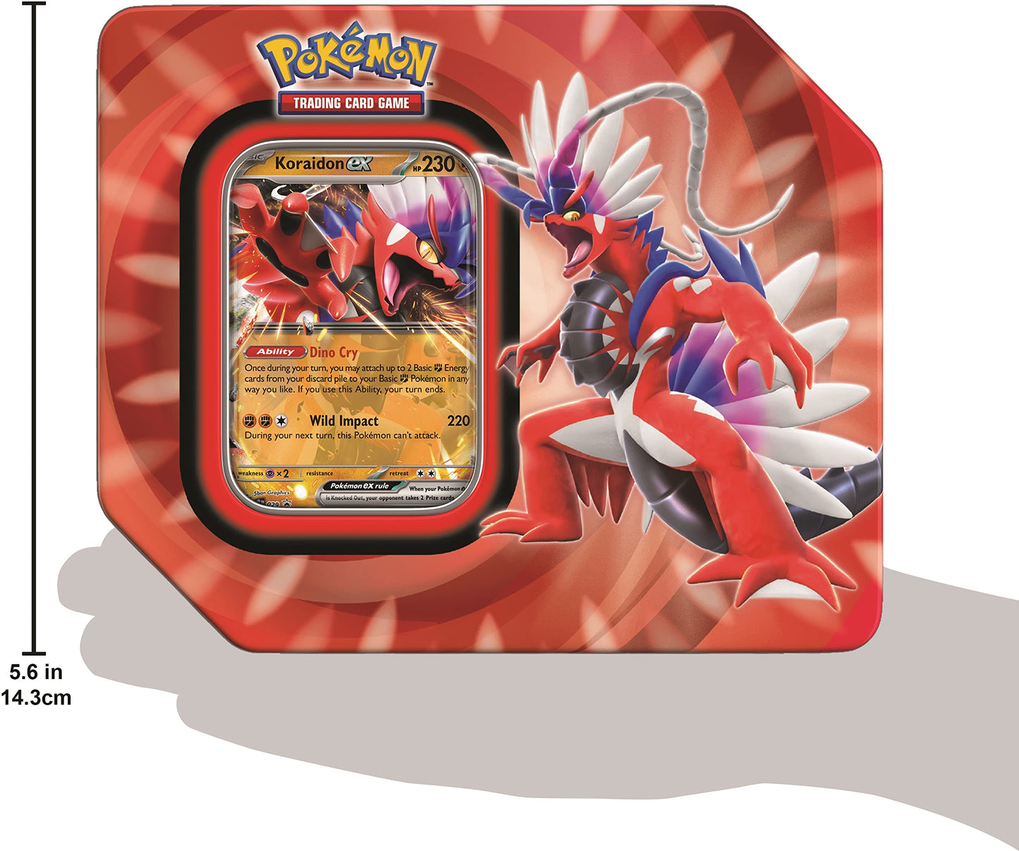 Pokemon Tcg: Paldea Legends Tin (Random Tin)