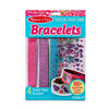 Melissa & Doug Design-Your-Own Bracelets With 100+ Sparkle Gem And Glitter Stickers