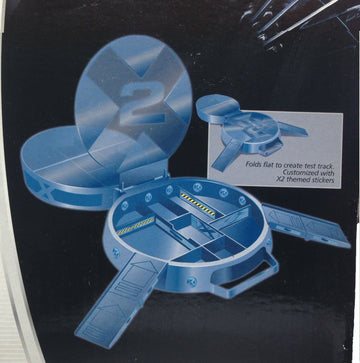 Radioshack 2003 Marvel Xmen Special Edition Zipzaps Micro Rc X2 Garage & Carrying Case