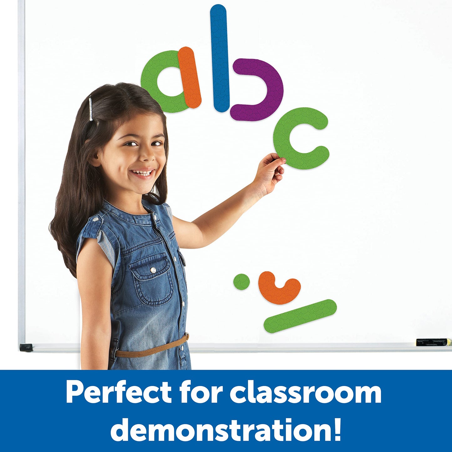 Giant Magnetic Letter Construction, Classroom Accessories, Fine Motor Toy, 21 Pieces, Ages 4+