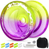 Aoe Dual Function Yoyo For Kids, Professional Responsive & Unresponsive Yoyo With 10 Strings, Case, Bearing Kits