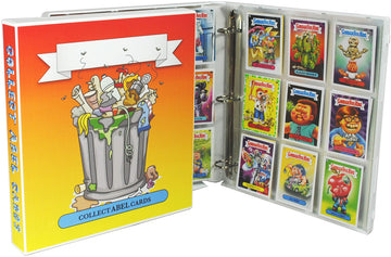 Unikeep Garbage Pail Kids Gpk Themed Collectible Card Storage Binder, 450 Card Capacity (Garbage Can)